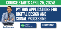 Upcoming Course - Python Applications for Digital Design and Signal Processing