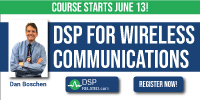 Register EARLY and Save - DSP for Wireless Communications